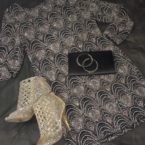 Iris Sparkly Party Dress